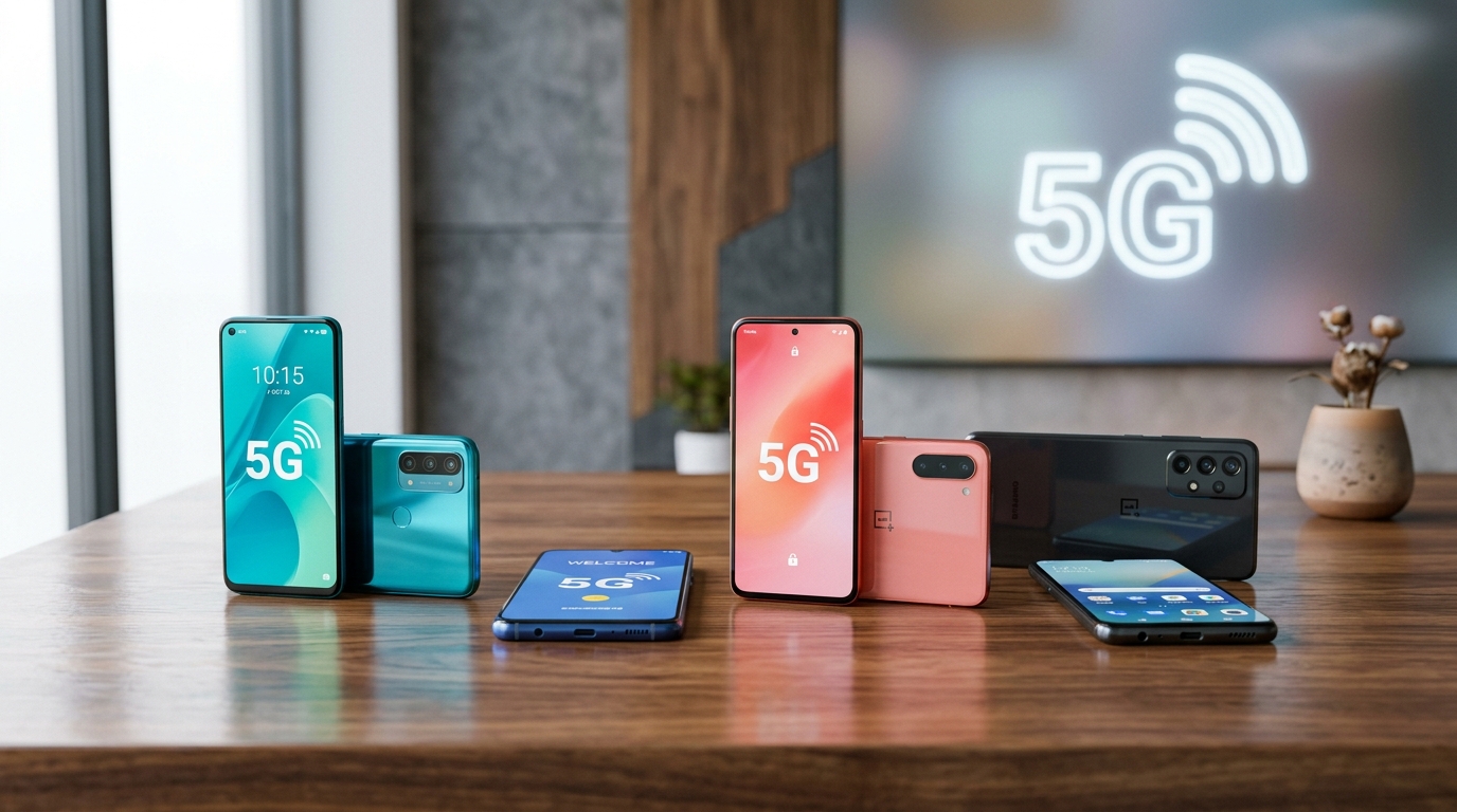 Best Budget 5G Smartphones Under 15000: भारत में 2026 के टॉप बजट 5G स्मार्टफोन्स, 5G बैंड्स, प्रोसेसर, बैटरी और डिस्प्ले का निष्पक्ष कम्पेरिजन
