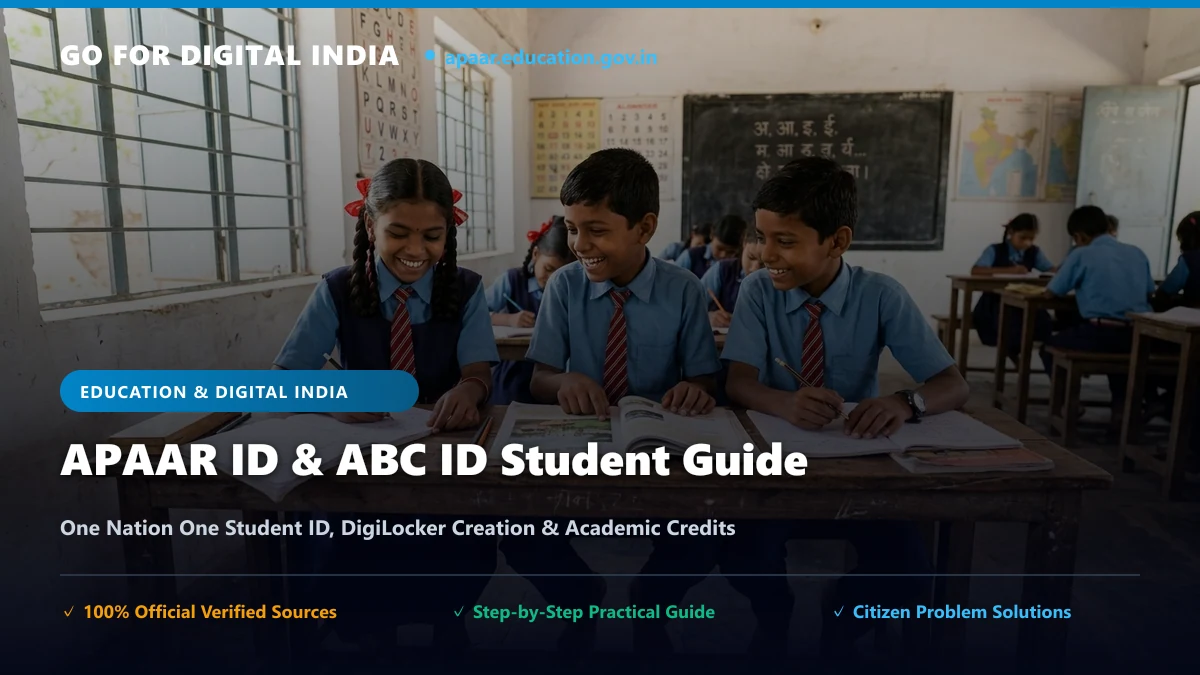 DigiLocker APAAR ID: छात्रों के लिए 'वन नेशन वन स्टूडेंट आईडी' कैसे बनाएं, जाने स्कूल-कॉलेज डिग्री और क्रेडिट्स लिंक करने का तरीका