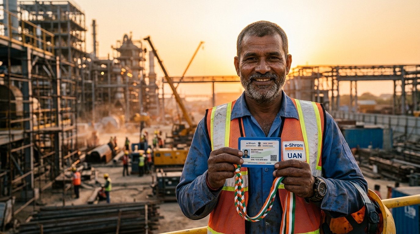 e-Shram Card 2026: श्रमिकों को ₹3,000 मासिक पेंशन, ₹2 लाख बीमा व कार्ड डाउनलोड