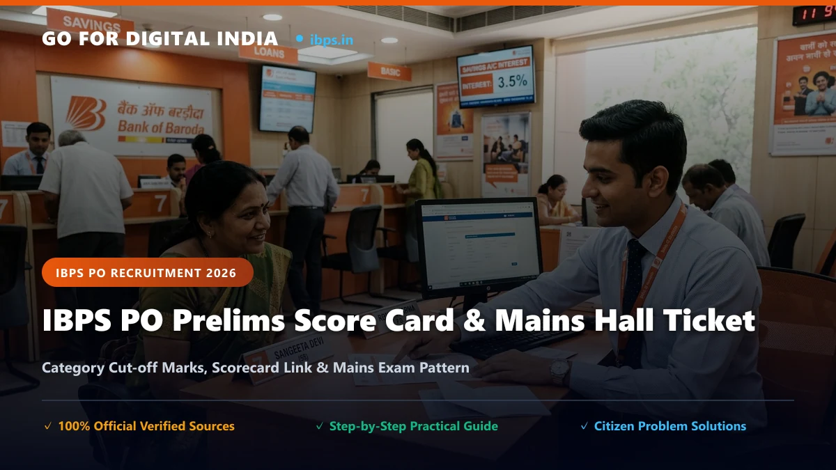 IBPS PO Prelims Scorecard & Mains Admit Card 2026: प्रीलिम्स मार्क्स और मेन्स एडमिट कार्ड ऐसे करें डाउनलोड, जाने मुख्य परीक्षा का नया सेक्शनल टाइमिंग