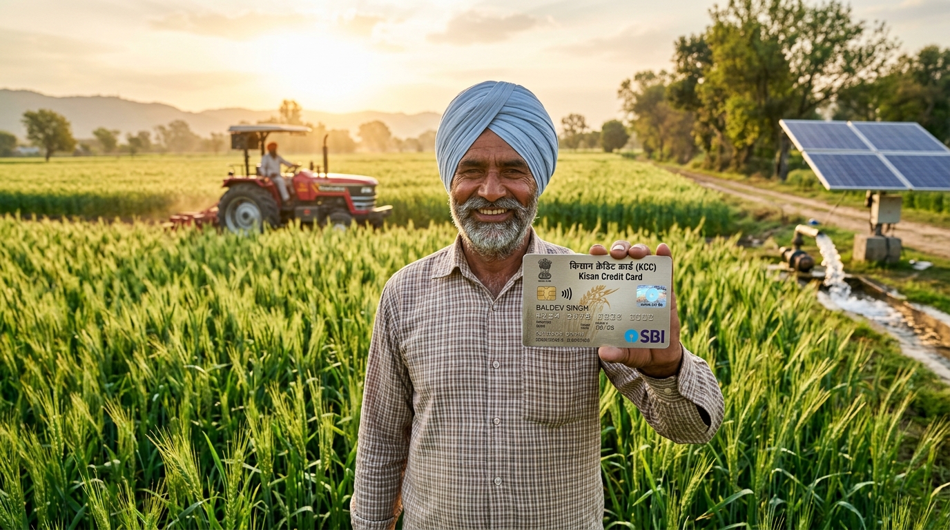 Kisan Credit Card (KCC) 2026: 4% ब्याज पर ₹3 लाख का कृषि लोन कैसे लें? आवेदन व नियम