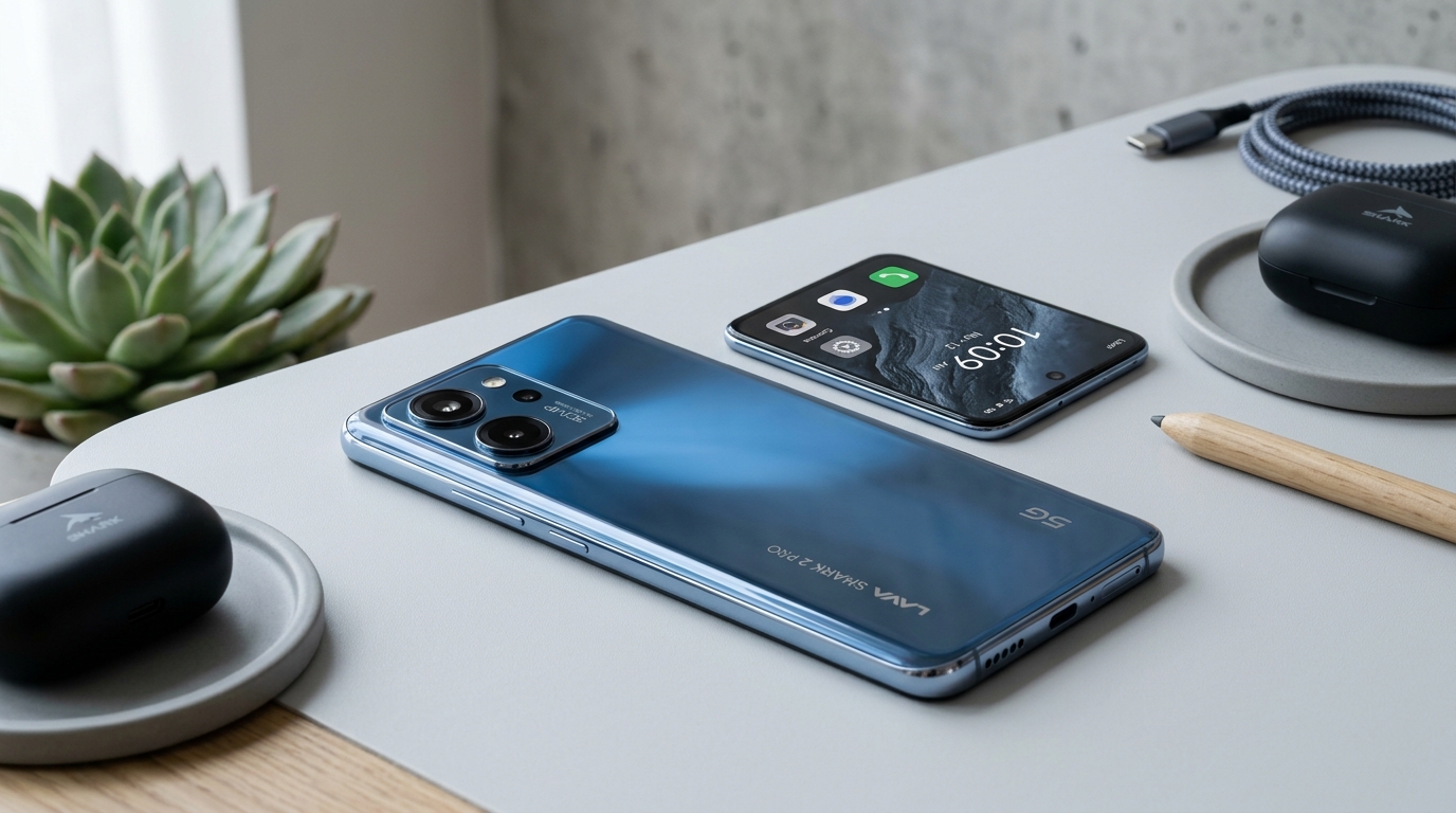 Lava Shark 2 Pro 5G: ₹12,999 में स्वदेशी 5G स्मार्टफोन, 50MP सोनी सेंसर, क्लीन स्टॉक एंड्रॉयड, 5000mAh बैटरी व 7 ट्रू 5G बैंड्स की पूरी समीक्षा