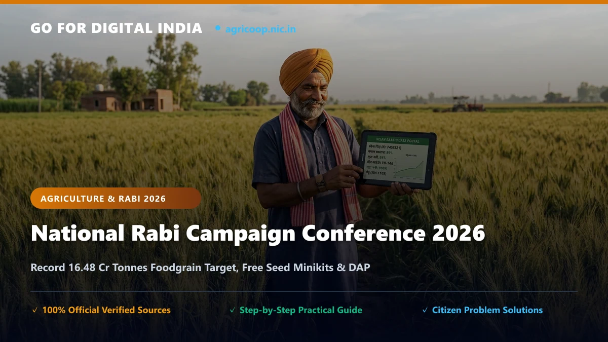 National Conference on Rabi Campaign 2026: कृषि मंत्रालय ने तय किए गेहूं, चना और सरसों के रिकॉर्ड उत्पादन लक्ष्य, बीज व डीएपी खाद की नई व्यवस्था