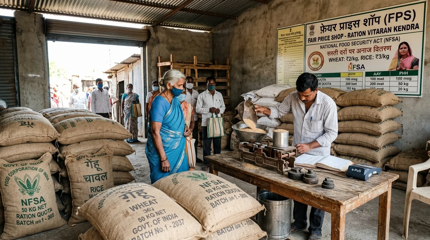 PMGKAY 2028 फ्री राशन योजना नियम: कैबिनेट निर्णय, पात्रता व मिलने वाली वस्तुओं की पूरी सूची