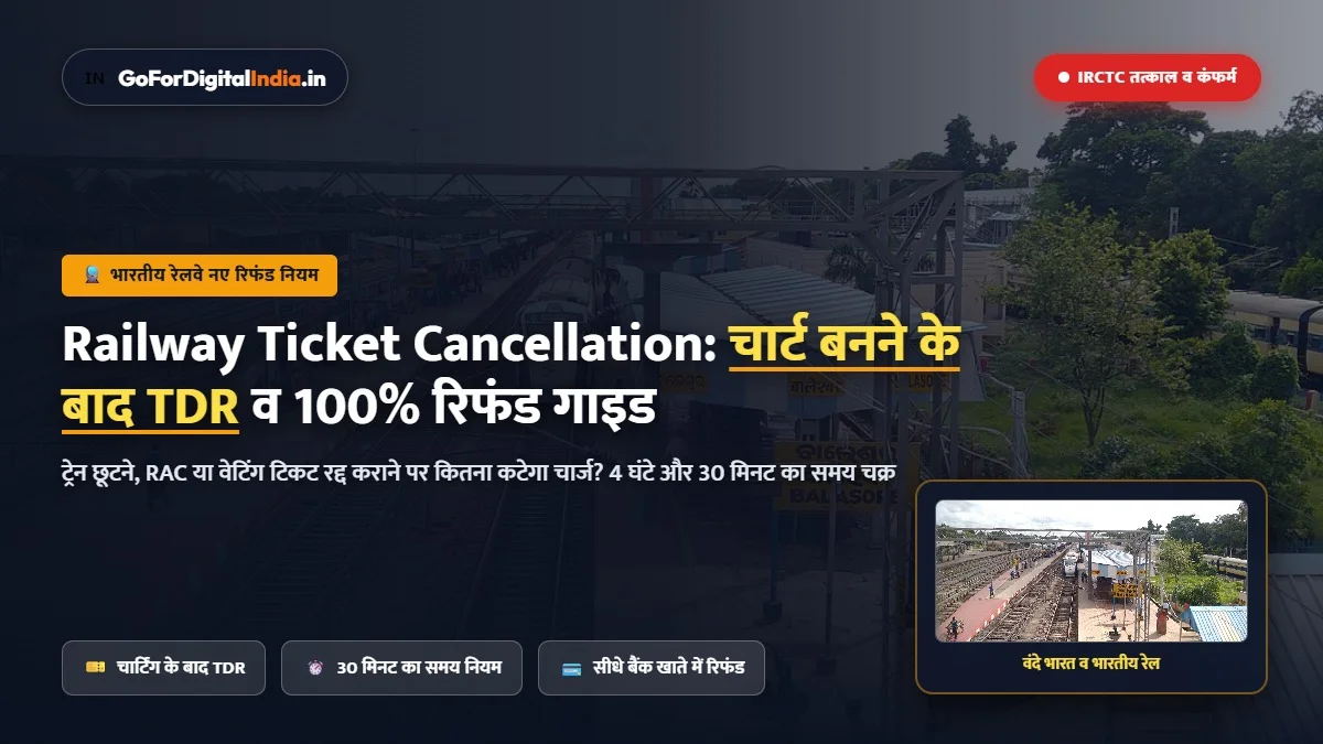 रेलवे 60-दिन एडवांस रिजर्वेशन नियम 2026: 120 दिन की जगह 60 दिन पहले होगी टिकट बुकिंग; पुराने टिकटों, तत्काल व वेटिंग लिस्ट पर क्या असर?