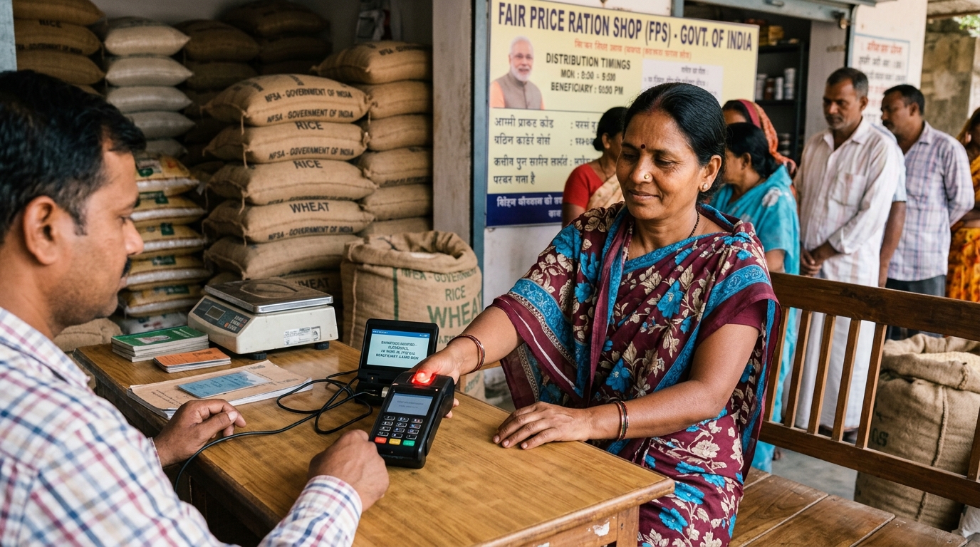 Ration Card e-KYC New Rule 2026: ई-केवाईसी न होने पर कटेगा नाम? जानें नजदीकी डीलर और मेरा राशन 2.0 ऐप से फिंगरप्रिंट व फेस ऑथेंटिकेशन कैसे कराएं