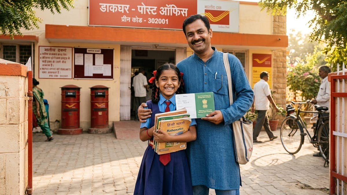 सुकन्या समृद्धि योजना 2026: 8.2% ब्याज दर, ₹250 न्यूनतम जमा, टैक्स छूट व डाकघर में SSY खाता खोलने की पूरी गाइड
