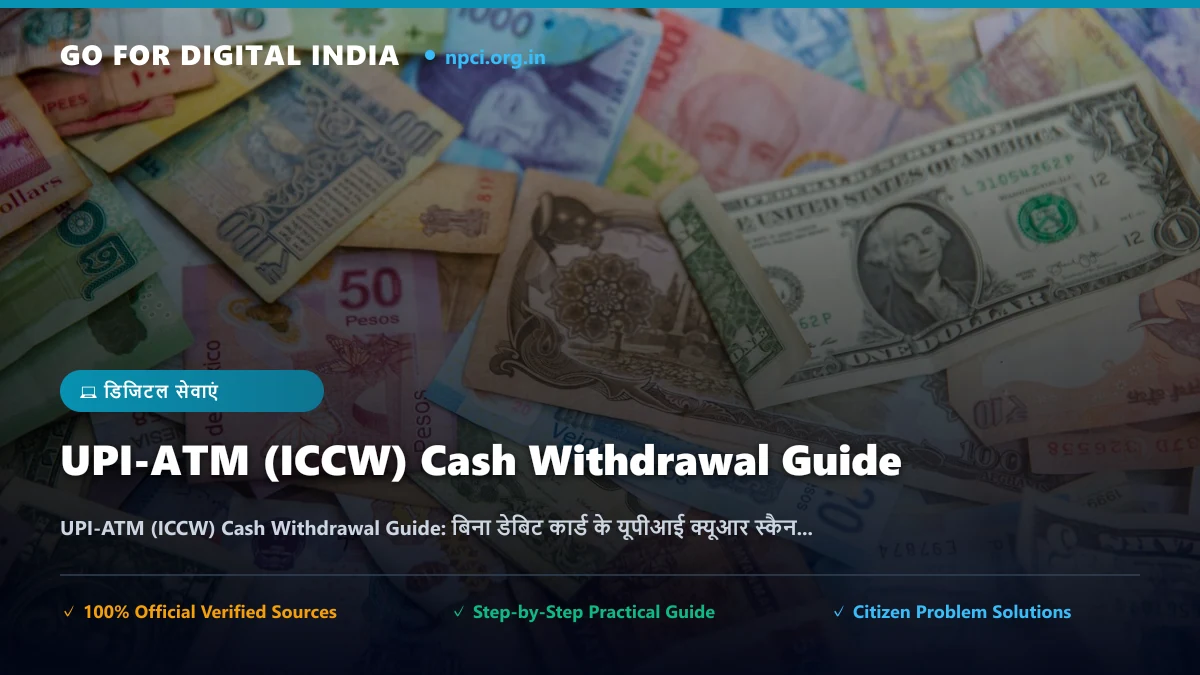UPI-ATM (ICCW) Cash Withdrawal Guide: बिना डेबिट कार्ड के यूपीआई क्यूआर स्कैन कर किसी भी एटीएम से पैसे कैसे निकालें?
