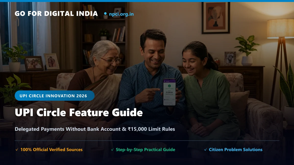 UPI Circle Feature: बिना बैंक खाते के भी बच्चे व बुजुर्ग कर सकेंगे पेमेंट, जानें NPCI के 5 नए डेलीगेशन व ₹15,000 खर्च सीमा नियम
