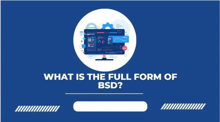 BSD full form