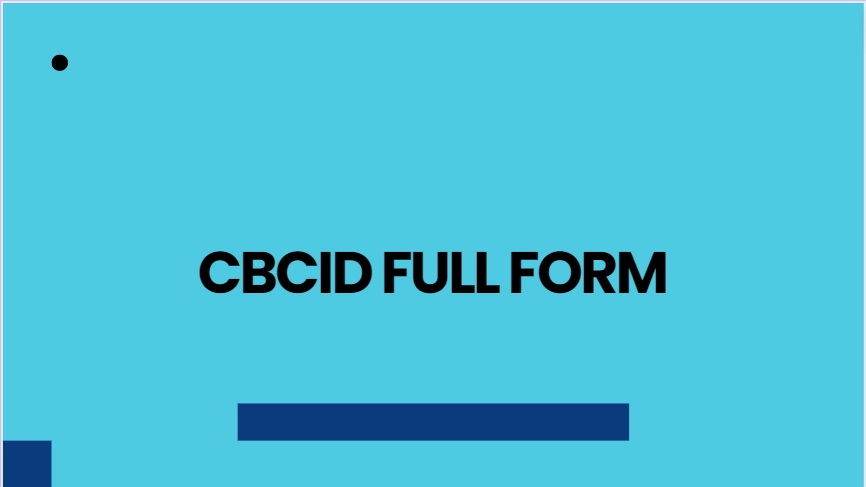 CBCID Full Form