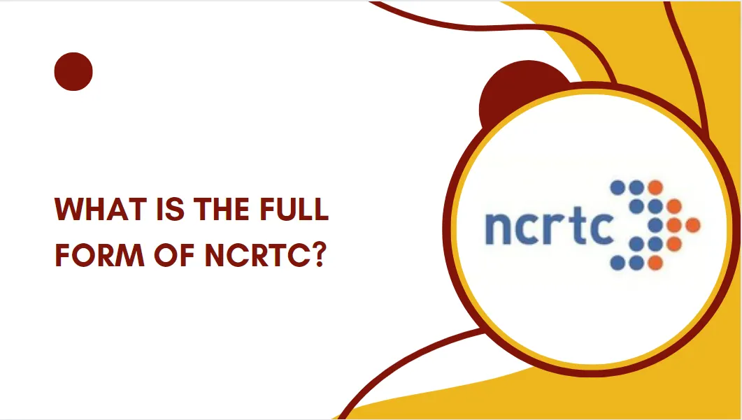 NCRTC Full Form