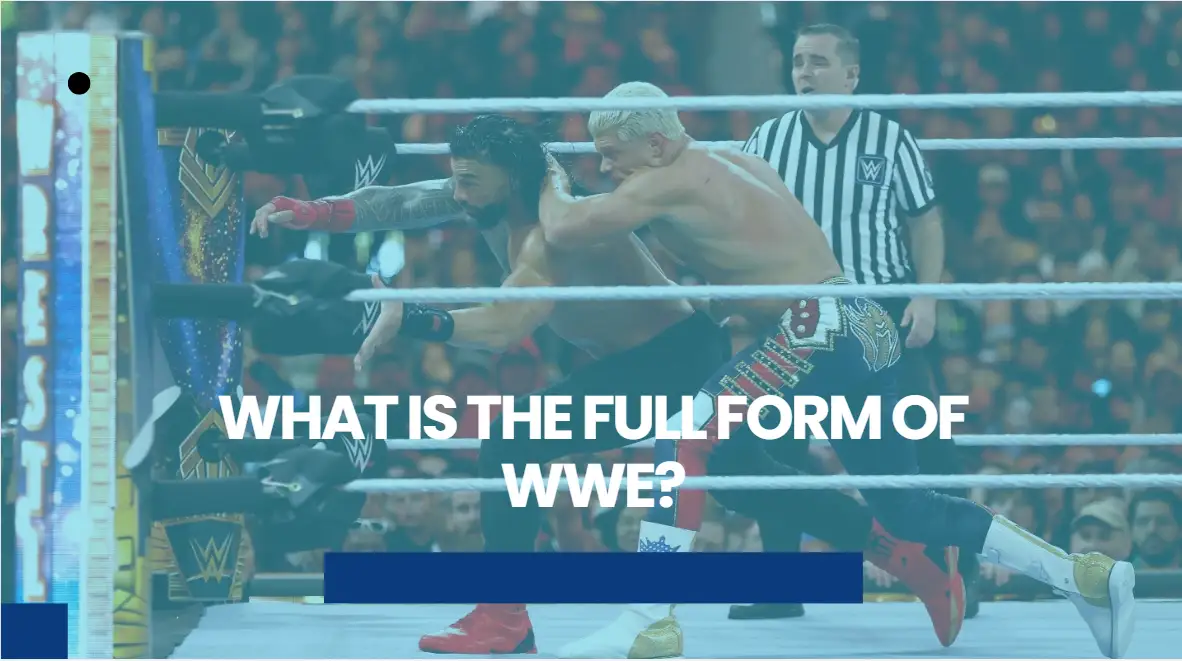 WWE full form