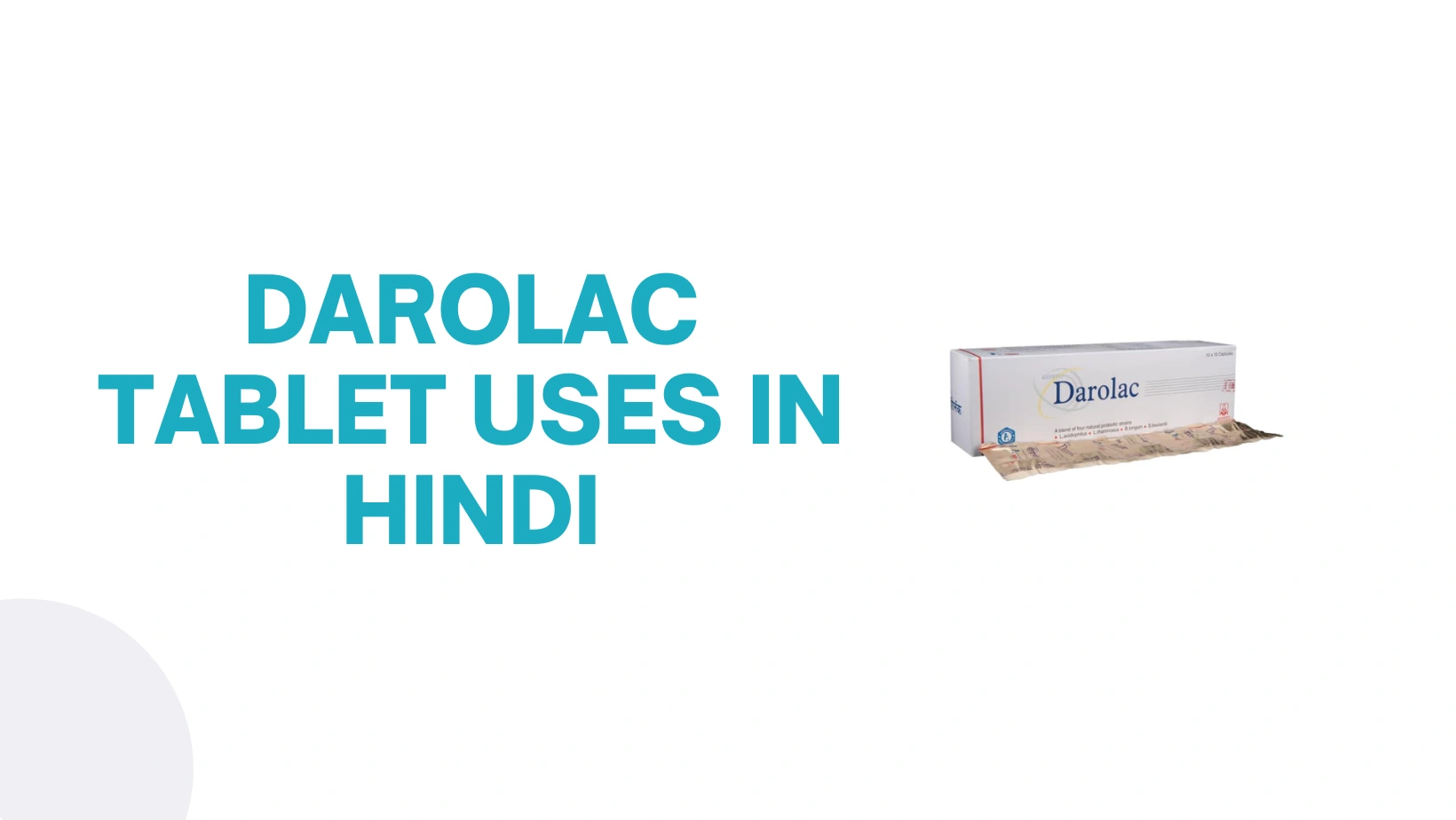 Darolac Tablet Uses In Hindi