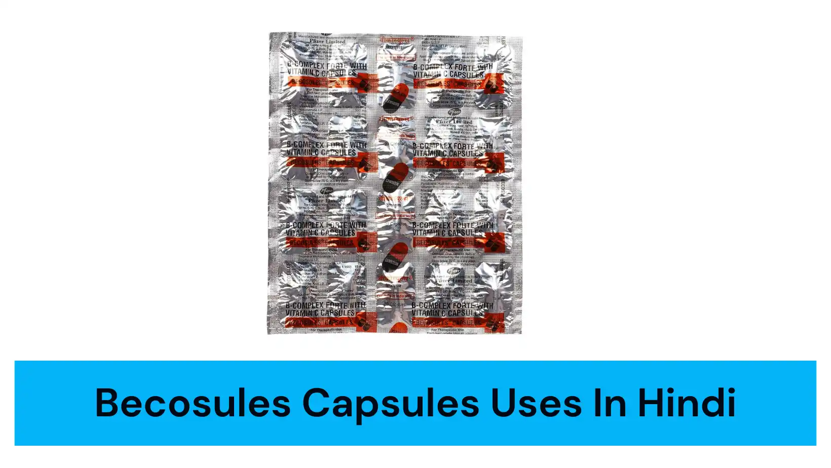 Becosules Capsules Uses In Hindi